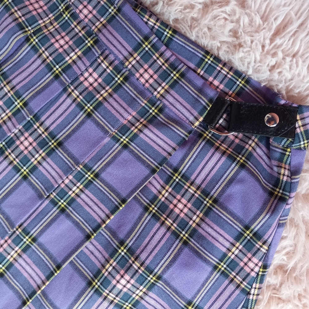 Nwot Dolls Kill pastel goth wrap skirt! Kawaii fairycor fairygoth rad skirt SOLD - Picture 7 of 8